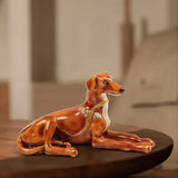 Luxury Handcrafted Doberman or Rhodesian Ridgeback Jewelry Box with Crystal Accents